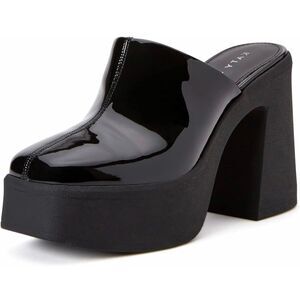 Katy Perry The Heightten Chunky Lug Sole Platform Slip On Square Toe Clog 5